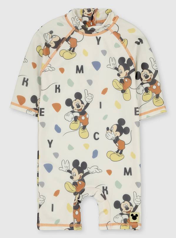 Disney Mickey Mouse All In One Swimsuit - Up to 3 mths
